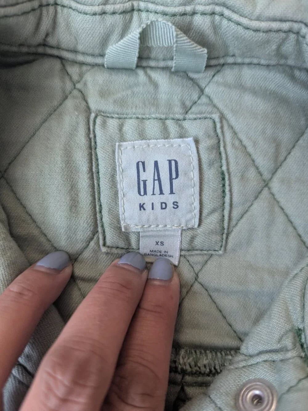 Gap Kids Quilted Shacket